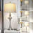 Silver Table Lamps for Living Room