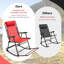 Chaise berçante d'extérieur en métal Myiesha-967939699