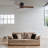 42 Inch Ceiling Fan no light with Remote Control, Low Profile Flush Mount Ceiling Fan without Light,Noiseless Reversible DC Motor with Timer