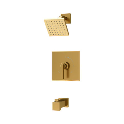 Duro HydroMersion Single Handle Tub and Shower Faucet Trim Kit