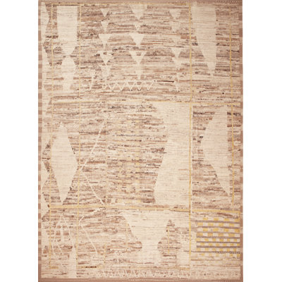 Nazmiyal Collection Modern Abstract Gold Accents Rug 9ft 10in X 13ft 8in