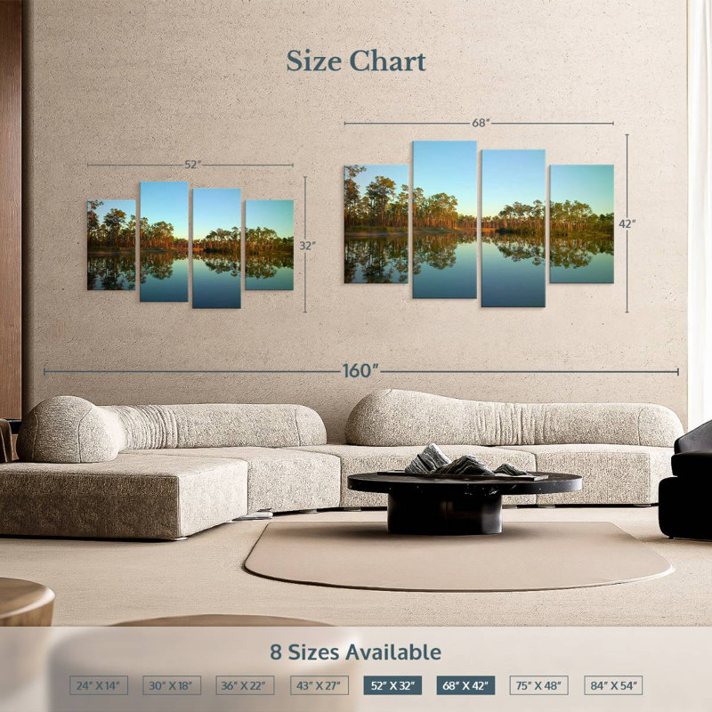 Alvord Long Pine Key, 32" H x 52" W