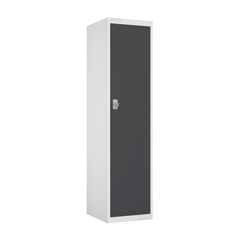 Armoire de rangement en métal avec tablettes KDS