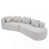 Blanc / Gris est en rupture de stock