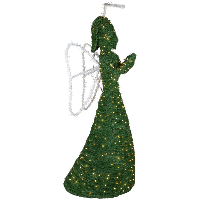 Staked Christmas Angels Outdoor Lights