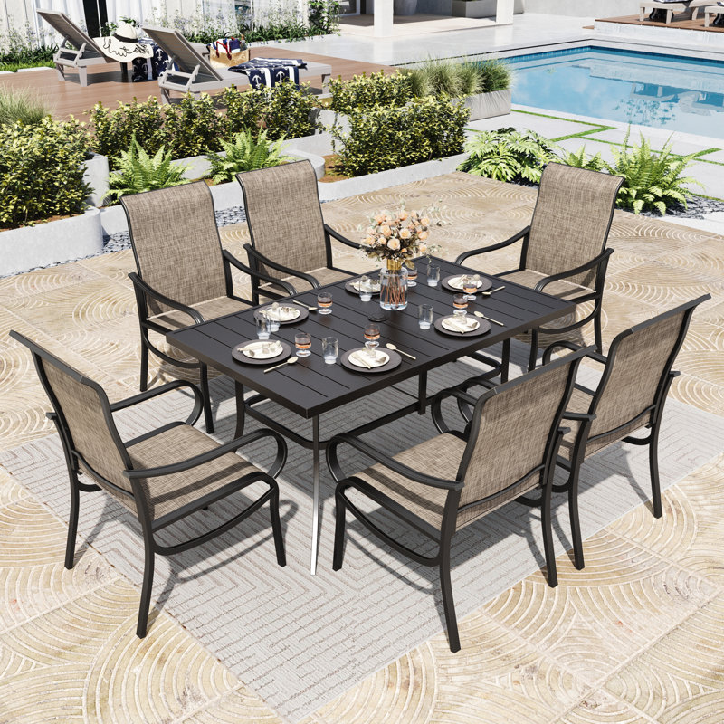 6-person Patio Dining Outdoor Table Set