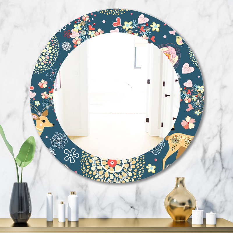 Mirror, 23.6" H x 23.6" W