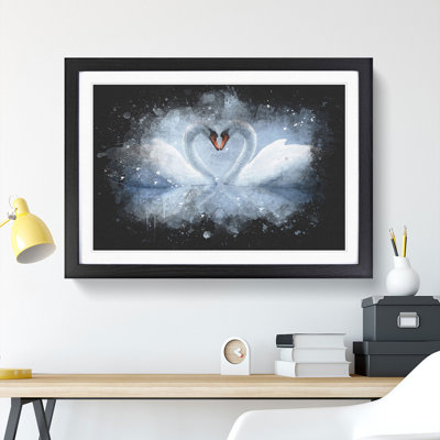 White Swan Vol.3 - Picture Frame Graphic Art