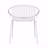 Set Of 2 Outdoor Patio Dining Chair, Stackable With Breathable Design, Modern Simple Art Style, Metal Legs And Plastic Backrest-944402668