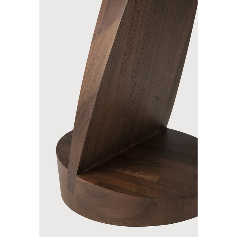 Oblic Solid Wood End Table