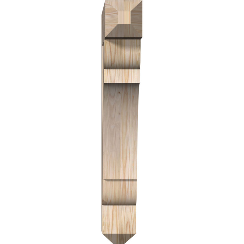 Support pour artisan olympique, H 38 po x l 5,5 po x P 26 po, Douglas (lisse)