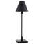 Lampe de table 28 po avec abat-jour en métal noirci / bronze noirci Clement-1833426437