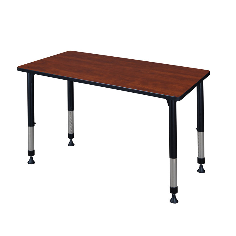 Table de formation à hauteur réglable Albaugh, Cerisier, H 34 po x L 60 po x l 30 po