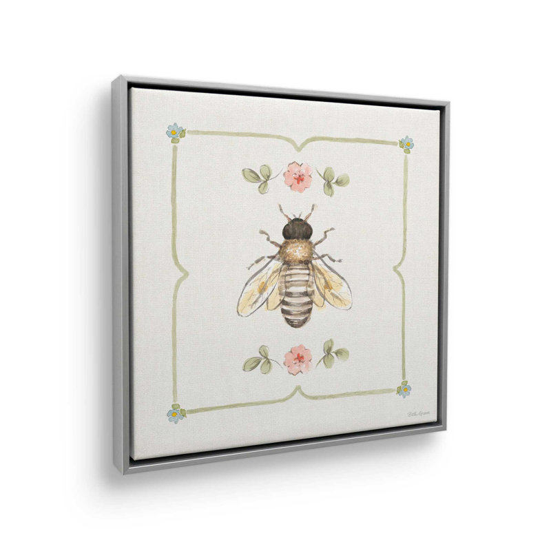 Sweet Honey III by Beth Grove Art Print, 36 W x 36 H, Silver, Framed Canvas