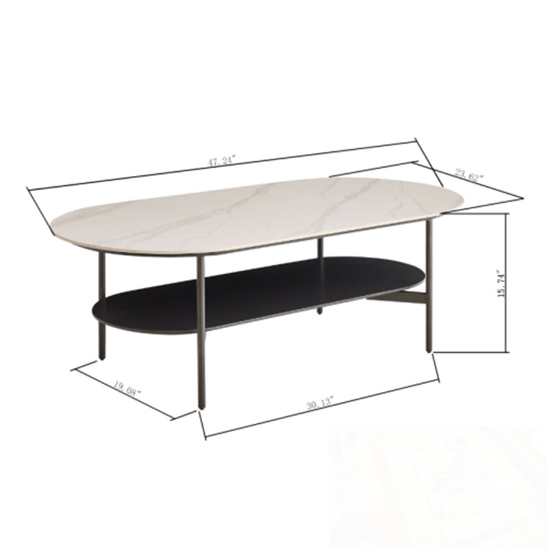 Charette avec tablette ouverte et pieds en métal