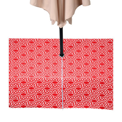 Sisson Hearts Water Repellent Tablecloth