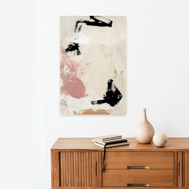 Art contemporain contemporain abstrait, H 24 po x l 16 po