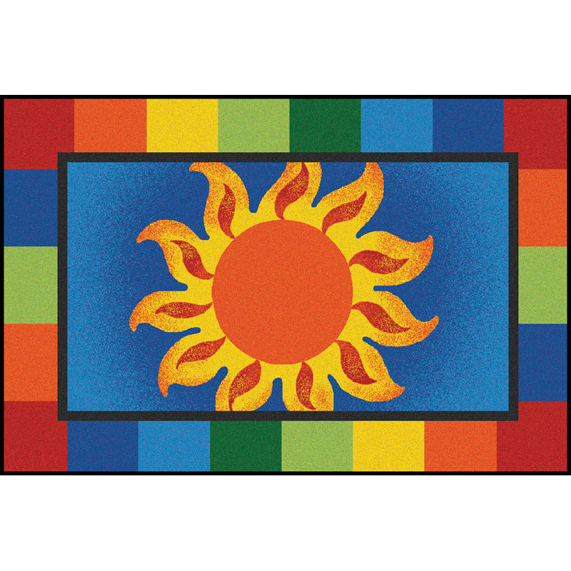 KID$Value Rectangle Machine Tufted Nylon Rug, Rectangle 3' x 4'6"