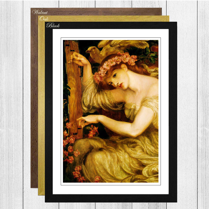 1 Piece Single Picture Frame Painting, Oak