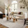 Liverpool Solid Floral 3D Soft Plush Textured Washable Non-Slip Indoor Area Rug