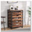 Armoire de rangement avec tiroir en bois
