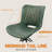 Upholstered Mid-century Modern Swivel Dining Chairs Set of 4-441576895