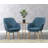 Abdelrahman 25.25" Wide Wingback Upholstered Armchair with Solid Wood Legs-1580172441