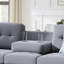 Canapé modulaire moderne, canapé en L avec repose-pieds avec rangement et porte-gobelets, canapé modulaire, canapés modulaires-2050693154