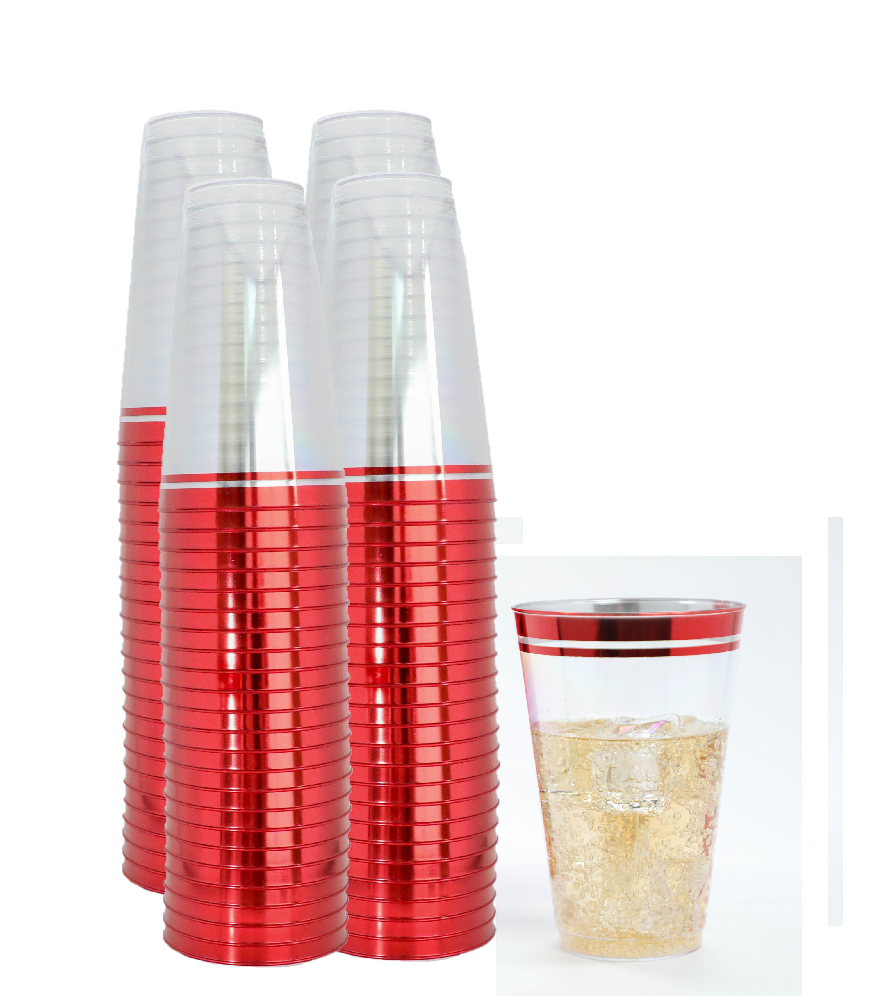 Hefty Party On Plastic Cups, Holiday Assorted Colors, 16 Ounce