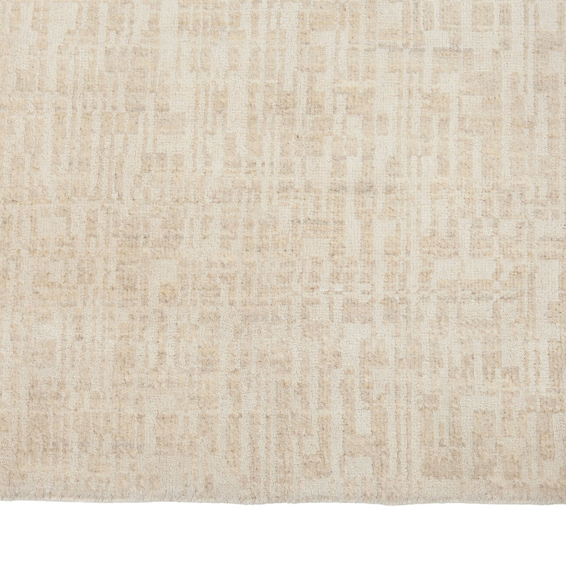 Transitional Wool/Silk Rug - 4' x 7'