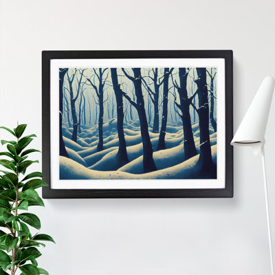 XH1022-10199X Winter Forest Vol.6 1 Piece Single Picture Frame Wall Art