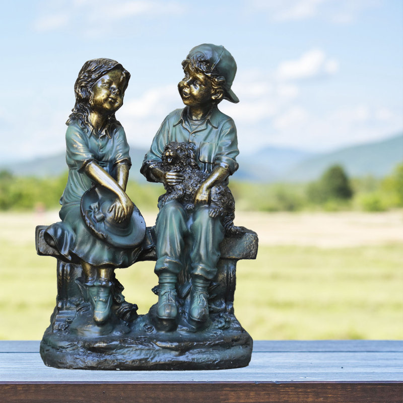 Weather Resistant Plastic Stone Garden Statue