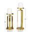 Ensemble de porte-bougie en aluminium-62873915-62873916