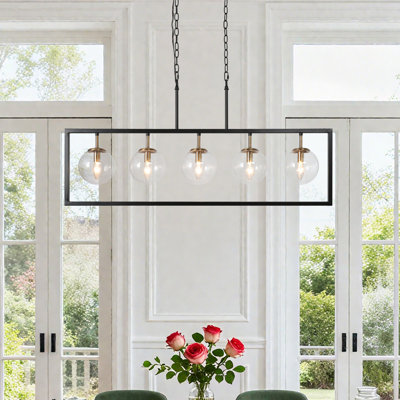 Lustre sphère suspendu 5 lumières Modern Modern