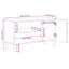  TV Cabinet With Storage With Door Modern Indoor Media Stylish Unit Chic