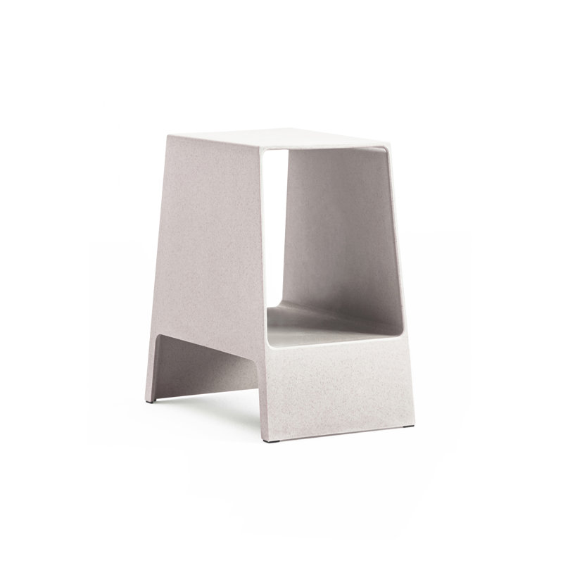 Table de bout avec rangement TOMO, Brun clair