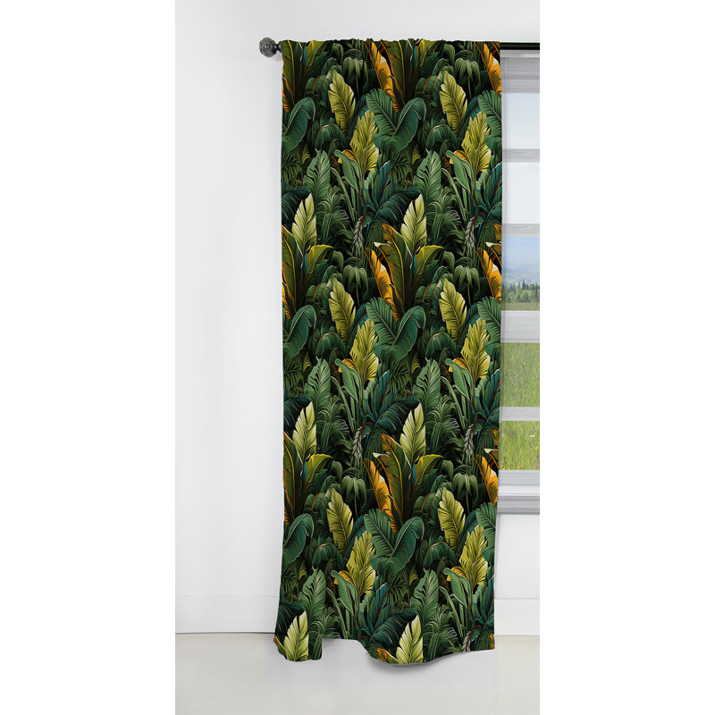 Tropicana Jungle - motif tropical, L 52 po x L 95 po