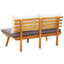 Banc de jardin en bois Saliba