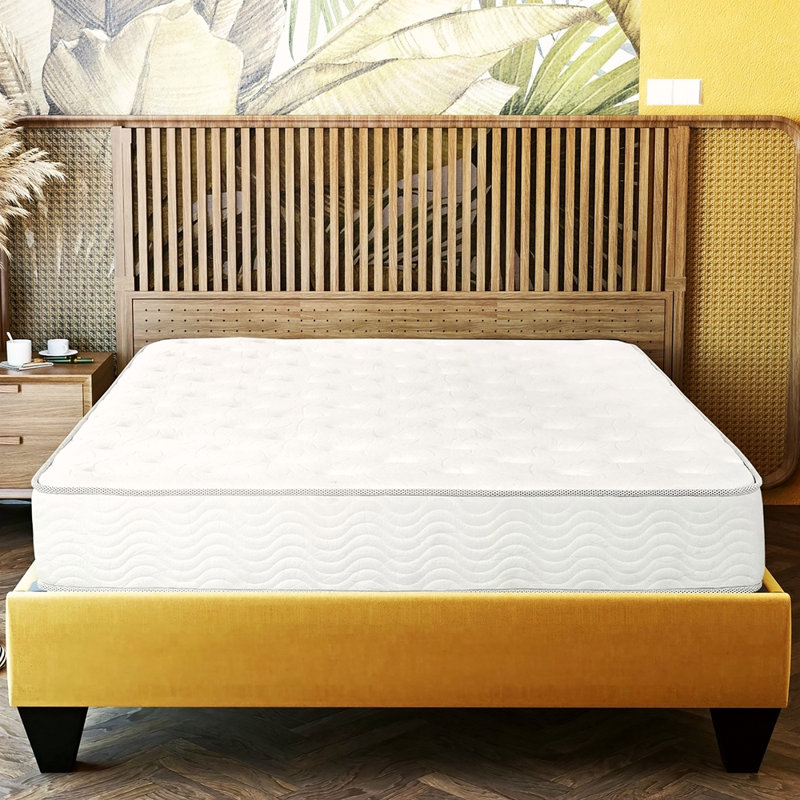 Premium. Lit de poche moyen avec matelas à ressorts, Très grand simple