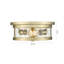 Plafonnier encastré rond 2 lumières Transitional-1446829833