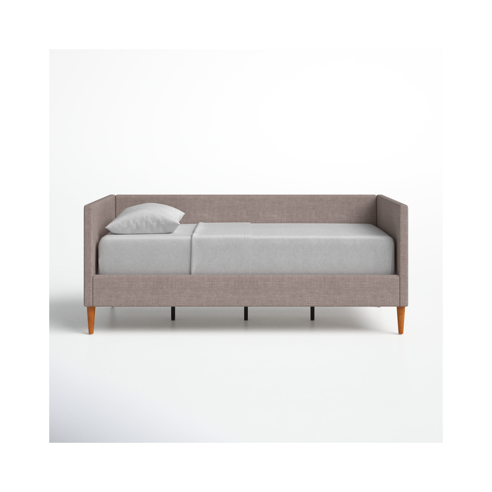 Oslo Twin Daybed, Dark Gray Linen