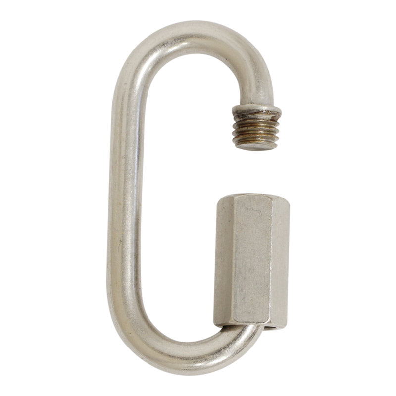 Verrouillage à vis fileté (2 pièces), Argent argent, H 1,93 po x l 0,91 po x P 0,2 po