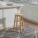 Bernistine Solid Wood Counter/Bar Stool