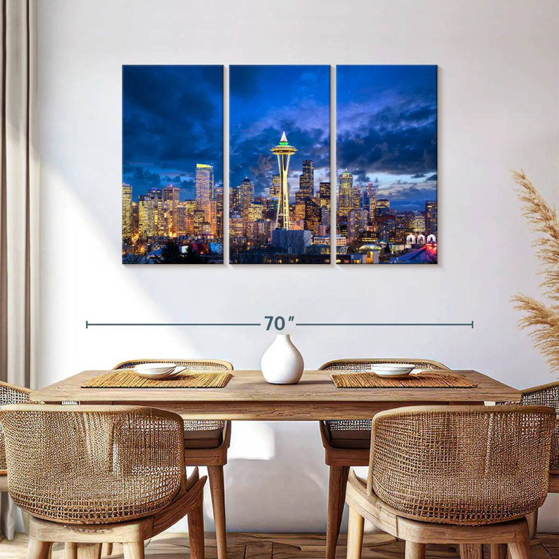 Sireci Space Needle Standout, 36" H x 57" W