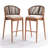 Modern Rope Bar Stools Set of 2-576374802