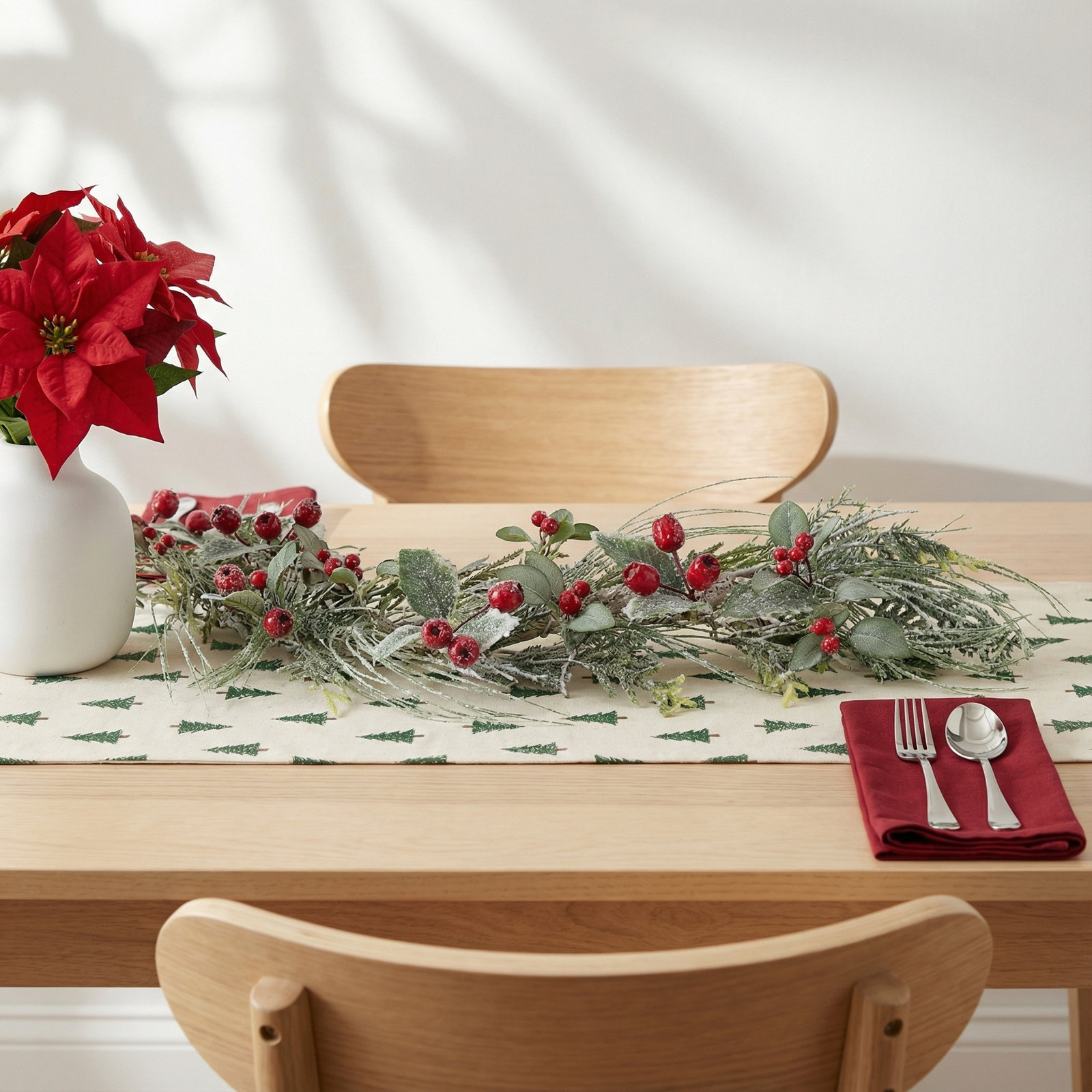 66'' in. Faux Pine Garland