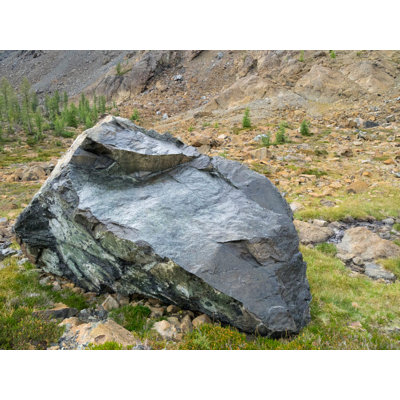 États-Unis Washington State Alpine Lakes Wilderness Stuart Range Chiwaukum Schist Boulder, impression par Jamie & Judy Wild (36 x 24) US48JWI5227