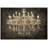 Glam Crystal Chandelier " Fancy Black Pattern Victorian Chandelier Decor Lights Stylish Contemporary Relax Calm Wall Art "-93589522-93589523