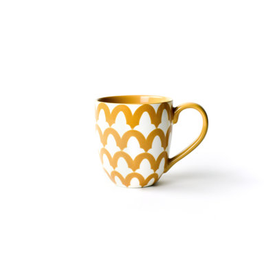 Brass Arabesque Mug
