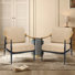 Méridienne rembourrée de 26 po de largeur Mid-Century
